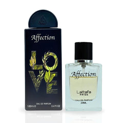 AFFECTION EDP Spray 100ML (3.4 OZ) & AFFECTION EDP 20ML (0.6 OZ) By Lattafa Pride | Long Lasting, Exquisite Unisex Scent of 2024. (ELITE BUNDLE) - Intense Oud