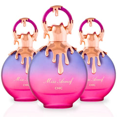 Miss Armaf Chic EDP Spray 100ML (3.4 OZ) By Armaf | Experience The Elegance & Charm Of This Refreshing Scent. (PACK OF 3) - Intense Oud