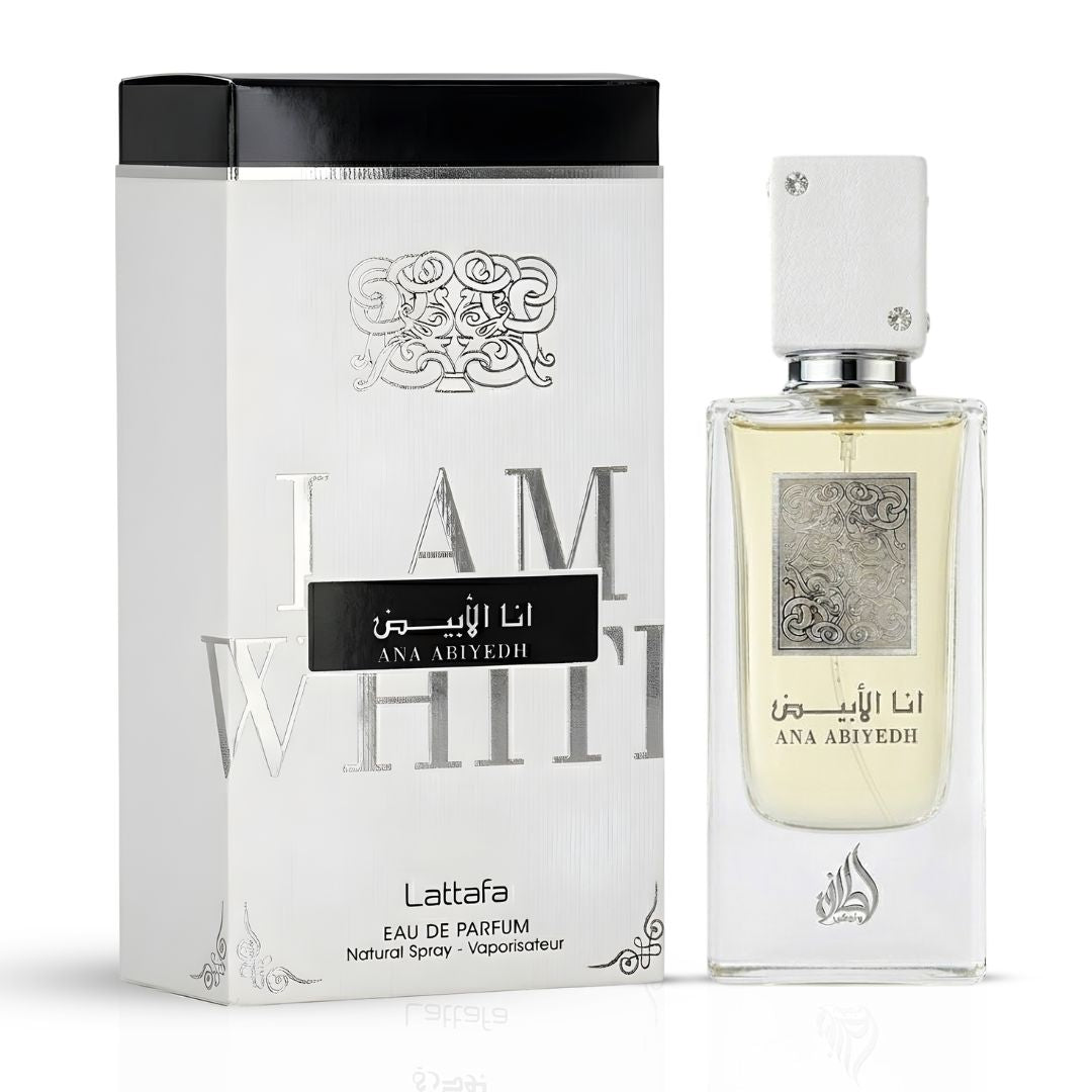 Ana Abiyedh Eau de Parfum Spray 60ml (2.0 oz) by Lattafa - Intense Oud