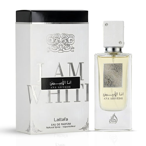 Ana Abiyedh Eau de Parfum Spray 60ml (2.0 oz) by Lattafa - Intense Oud