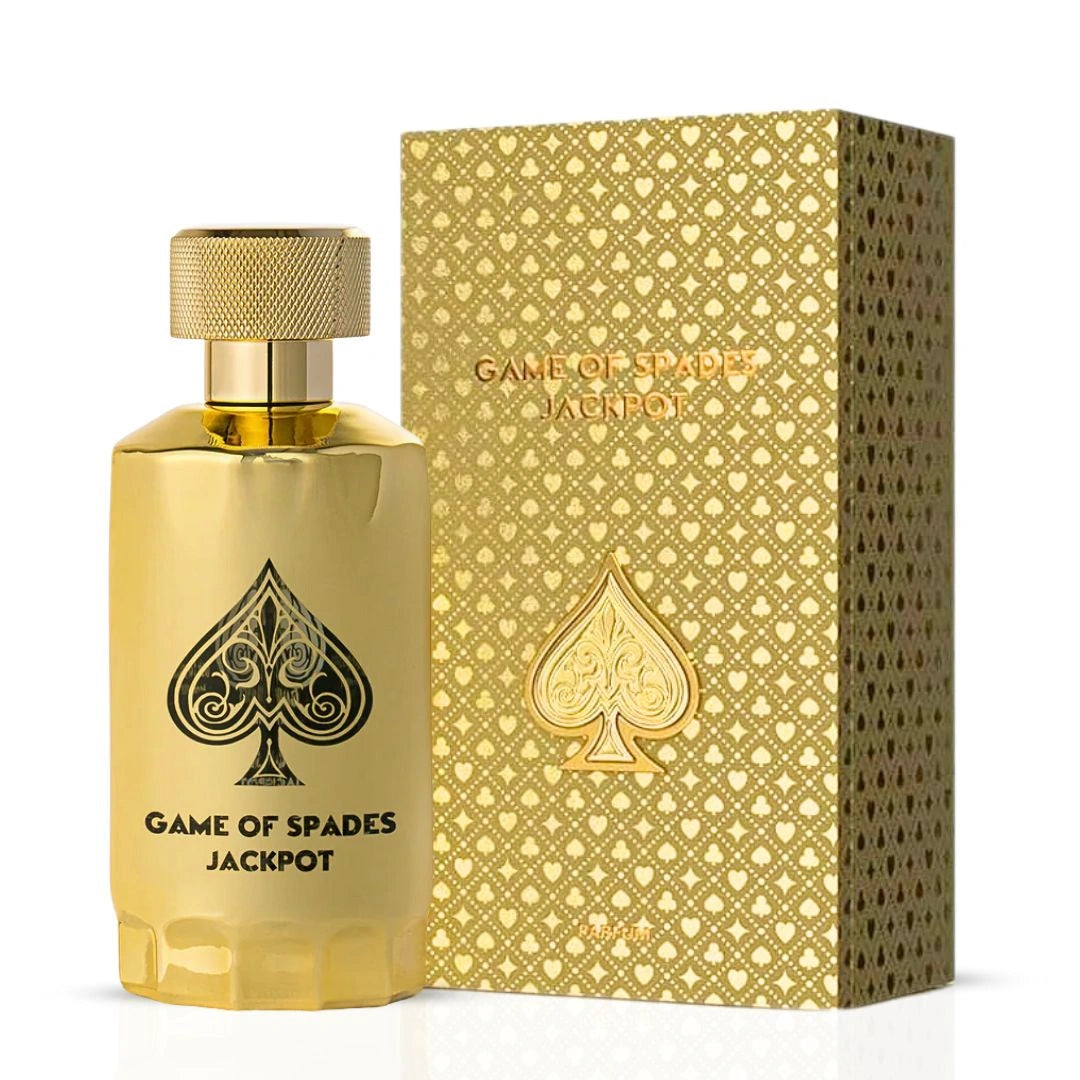 Game Of Spades Jackpot Parfum Spray 100ml (3.4 fl oz) by Jo Milano Paris - Intense Oud