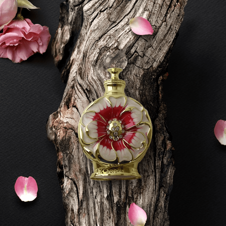 Layali Rouge for Women Perfume Oil - 15 ML (0.5 oz) by Swiss Arabian - Intense oud