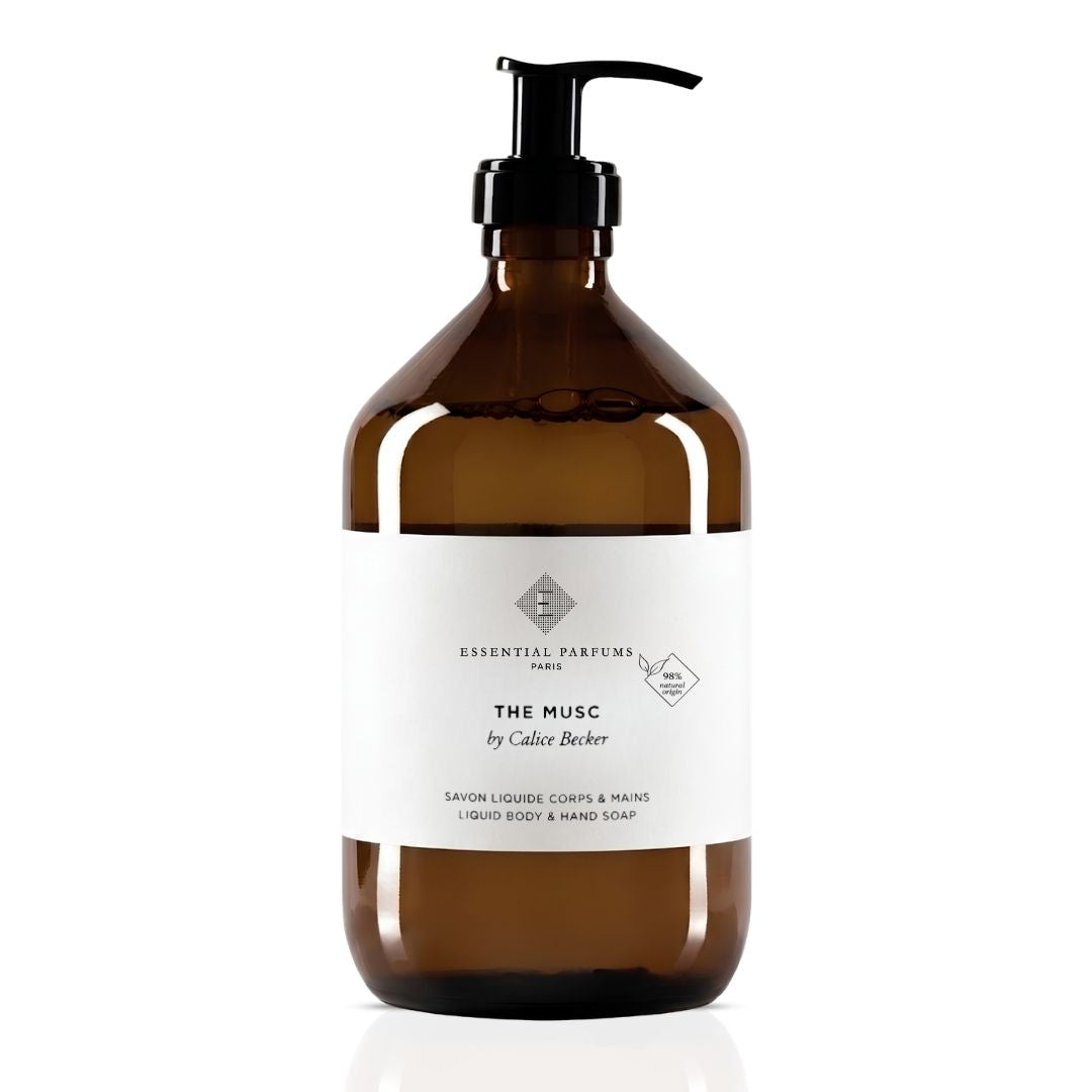 The Musc by Calice Becker Liquid Body & Hand Soap 500ml (16.09 oz) by Essential Parfums