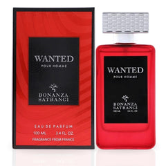 Wanted Pour Homme EDP Spray 100 ML (3.4 OZ) by Bonanza Satrangi - Intense Oud
