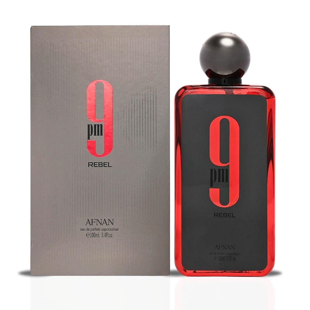 9PM Rebel Eau de Parfum Spray 100ml (3.4 oz) by Afnan | Intense Oud