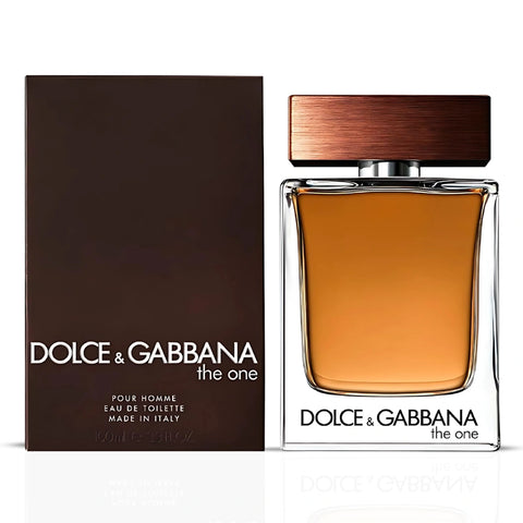Dolce & Gabbana The One for Men Eau de Toilette Spray 100ml (3.4 oz) | Luxury in Every Note — Fresh, Spicy & Richly Masculine - Intense Oud