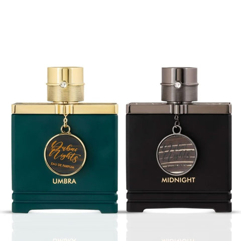 Dubai Nights Umbra & Dubai Night Midnight Eau de Parfum Spray 100ml (3.4 oz) by Armaf (Bundle) - Intense Oud