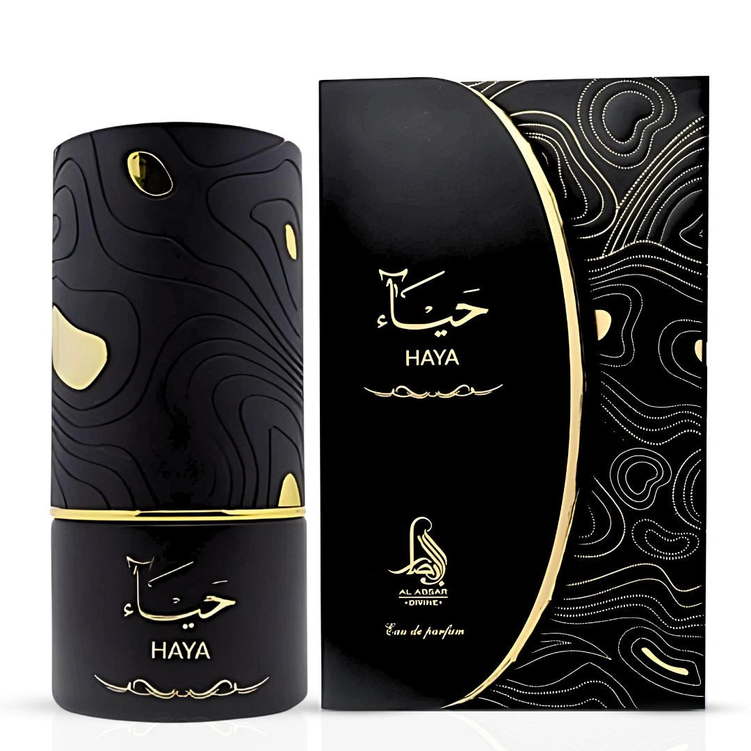 Haya Eau de Parfum Spray 100ml (3.4 oz) by Al Absar | A Whisper of Timeless Elegance - Intense Oud