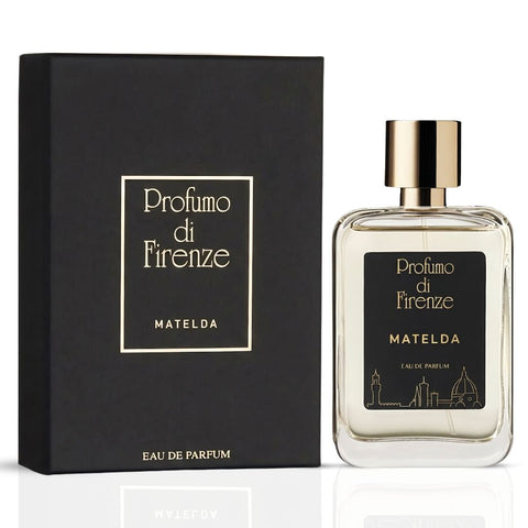 Profumo di Firenze Matelda Eau De Parfum 100ml bottle with elegant design and floral scent label.