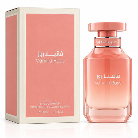 Vanilla Rose Eau de Parfum Spray 100ml (3.4 oz) by Arabian Oud