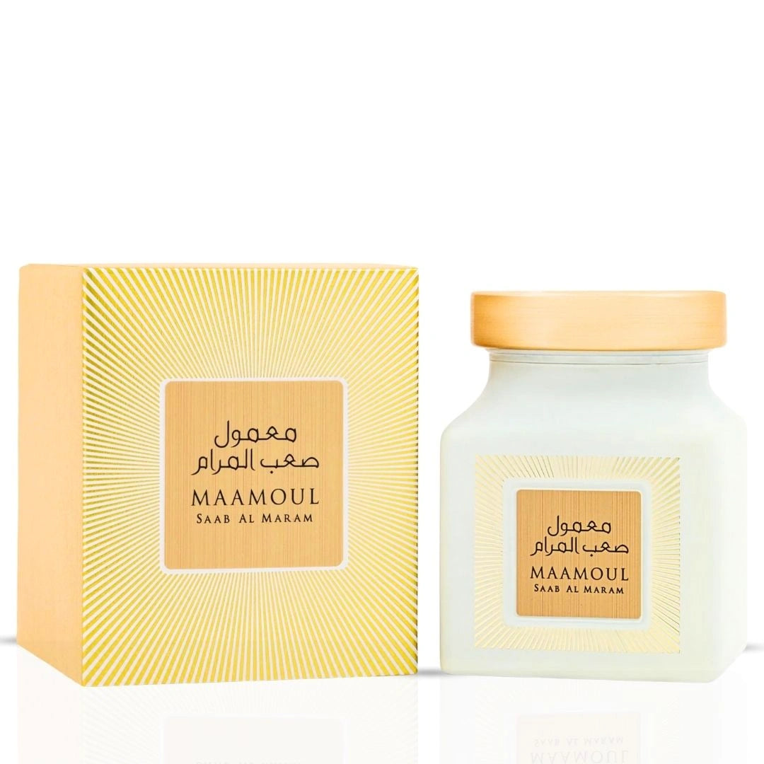 Maamoul Saab Al Maram Bakhoor 150g by Rasasi | Bright Citrus & Floral Elegance with Warm Woody Depth - Intense Oud