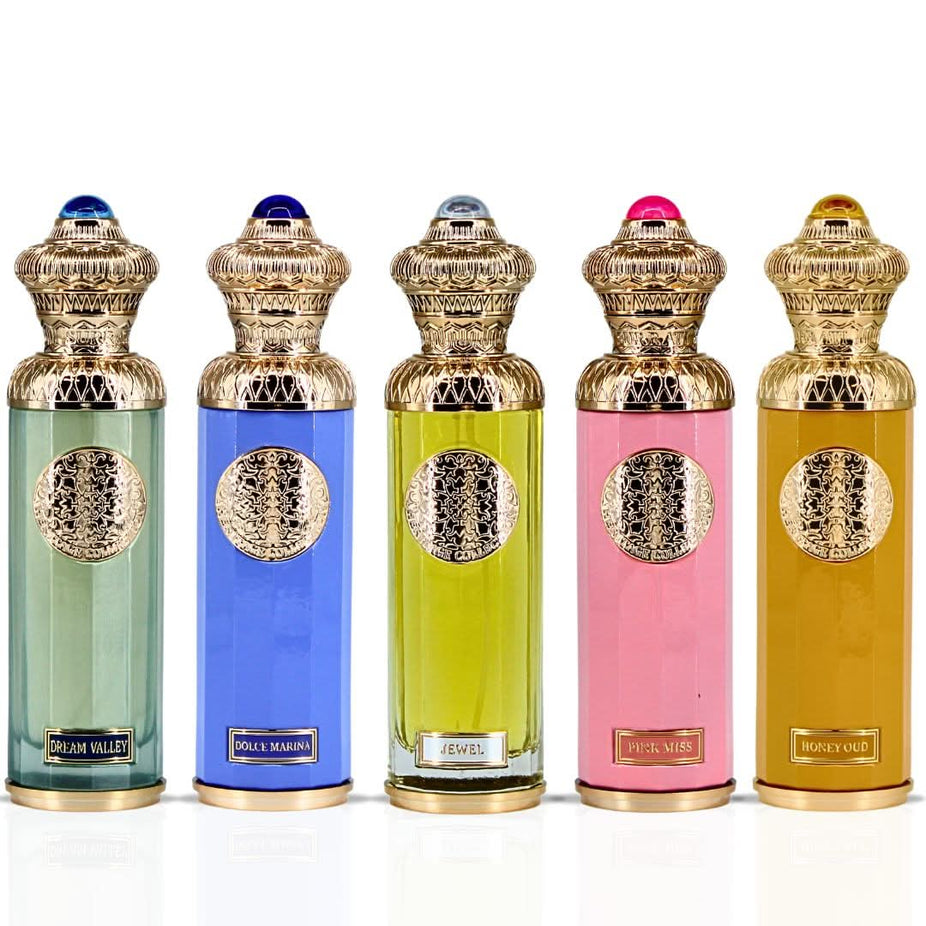 Surrati Heritage Collection Eau de Parfum spray bottle, 140ml, with elegant packaging and floral design on the label.