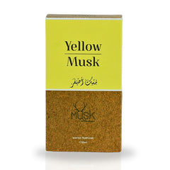 YELLOW MUSK WATER PERFUME 30ML (1.01 OZ) By Hamidi | Indulge In The Vibrant & Refreshing Aroma. - Intense Oud