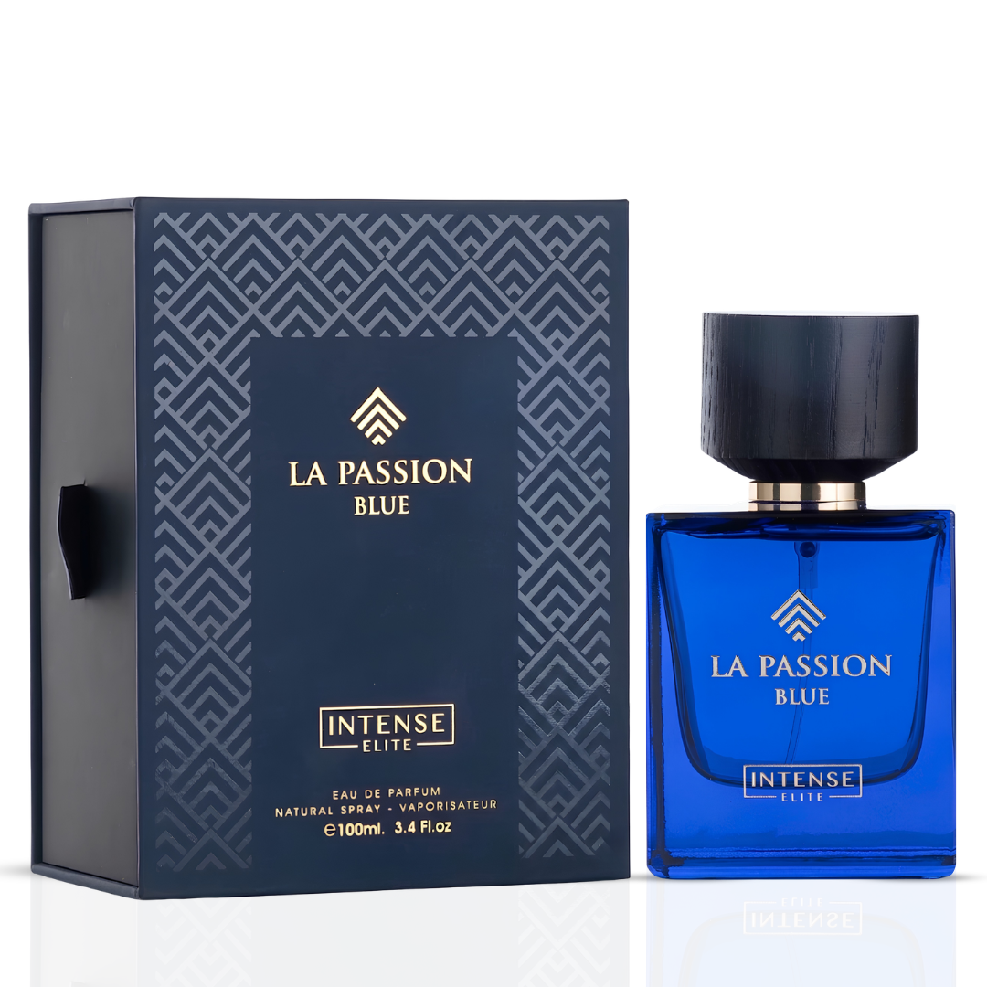 La Passion Blue Eau de Parfum Spray 100ml (3.4 oz) by Intense Elite