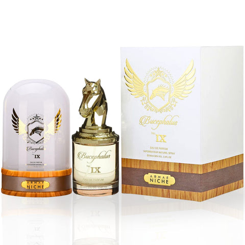 Bucephalus IX EDP Spray 100ML (3.4 OZ) By Armaf | Long Lasting, Luxurious, Signature Unisex Fragrances. - Intense Oud