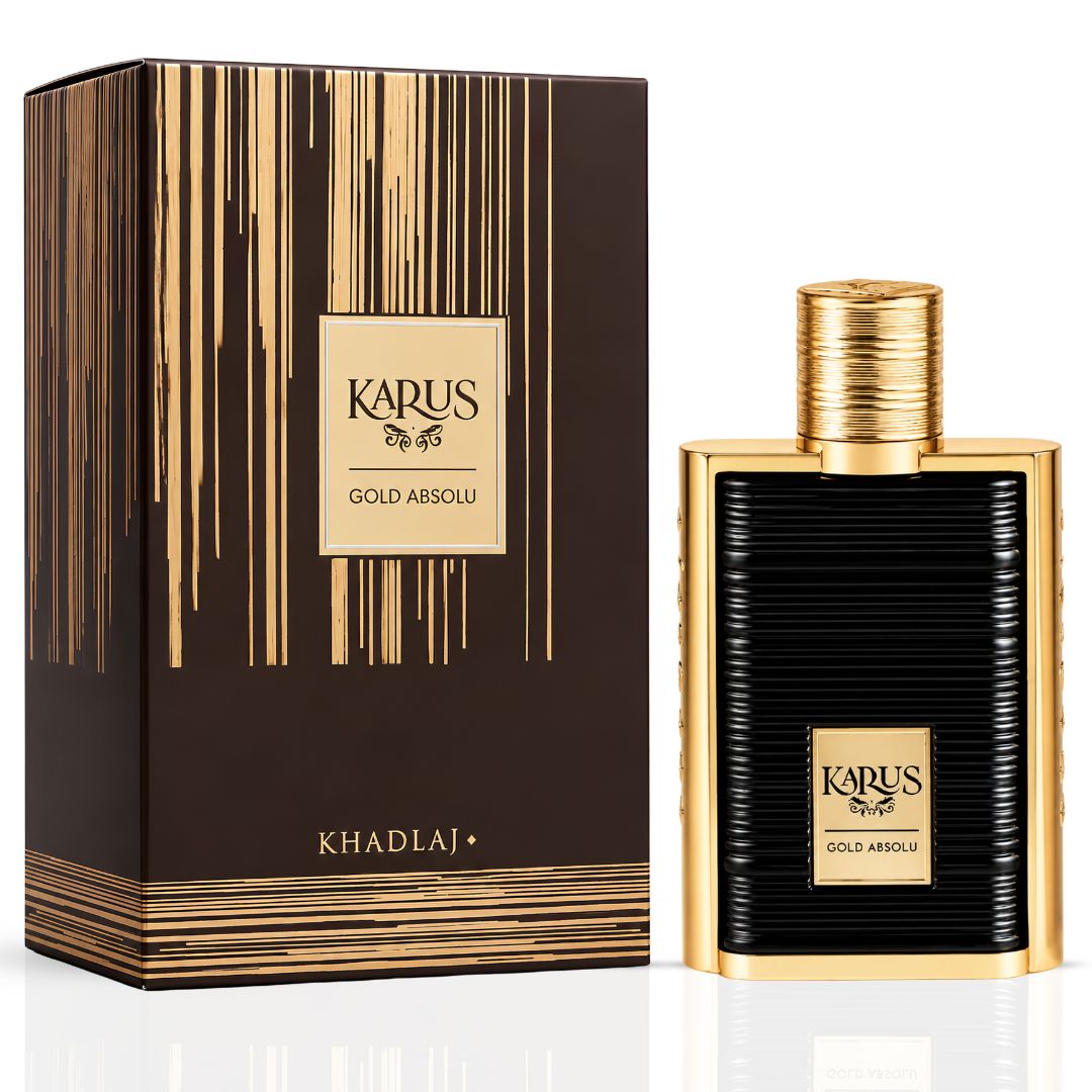 Karus Gold Absolu Eau de Parfum Spray 100ml (3.4 oz) by Khadlaj