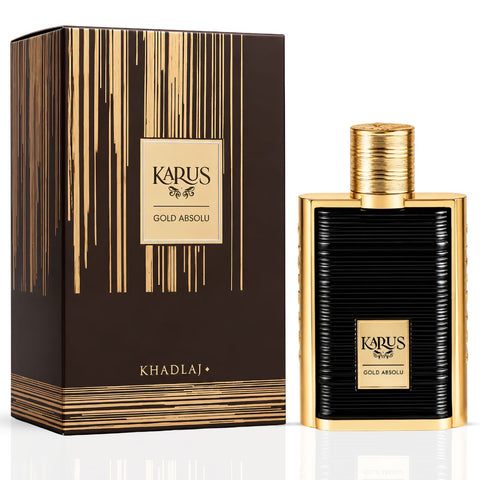 Karus Gold Absolu Eau de Parfum Spray 100ml (3.4 oz) by Khadlaj