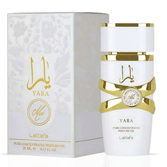 Yara Moi Concentrated Perfume Oil 20ml (0.67 oz) by Lattafa | Graceful, Confident & Captivating - Intense Oud