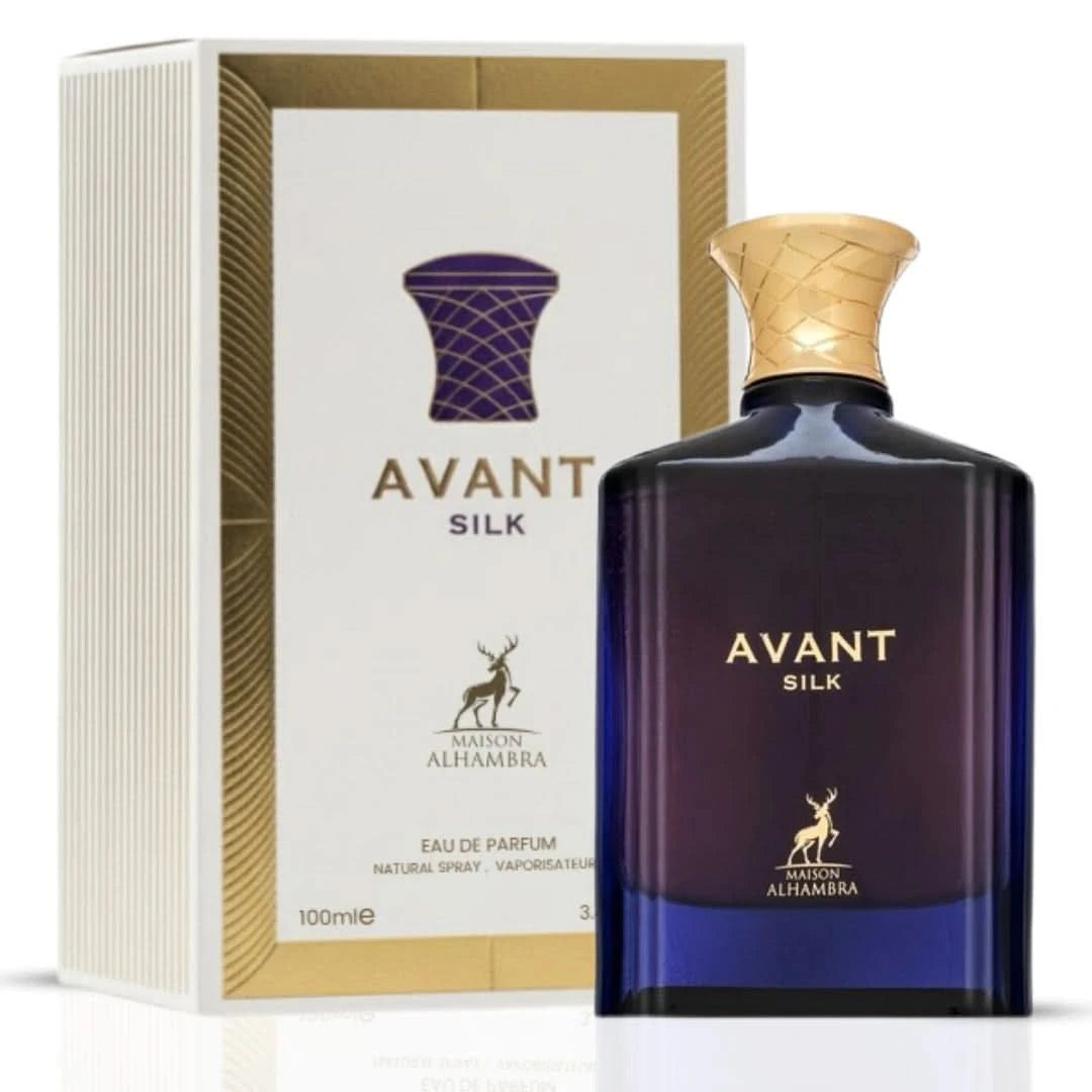 Avant Silk Eau de Parfum Spray 100ml (3.4 oz) by Maison Alhambra - Intense Oud