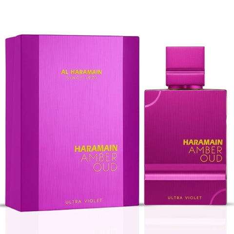 Amber Oud Ultra Violet Eau de Parfum Spray 60ml (2.0 oz) by Al Haramain - Intense Oud