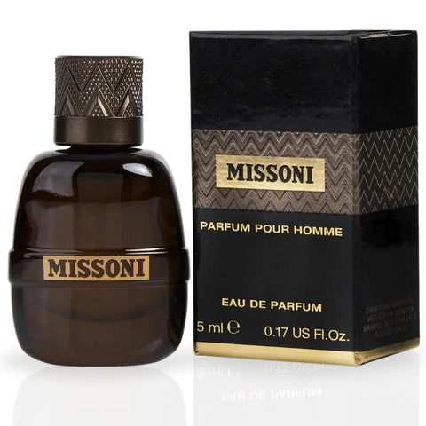 Missoni Parfum Pour Homme Cologne EDP 5ML (0.17 OZ) by Missoni | Long Lasting & Luxurious, Fragrance Miniatures. - Intense Oud
