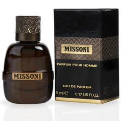Missoni Parfum Pour Homme Cologne EDP 5ML (0.17 OZ) by Missoni | Long Lasting & Luxurious, Fragrance Miniatures. - Intense Oud