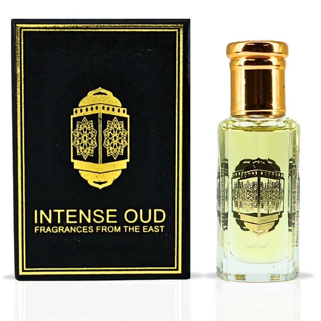 Rouje Perfume Oil 12ML (0.40 OZ) With Black Gift Box By Intense Oud | Sweet Red Fruits & Saffron With A Woody Base. - Intense Oud