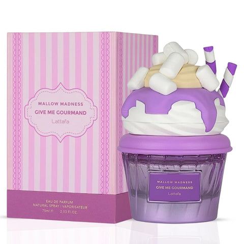 Mallow Madness Eau de Parfum Spray 75ml (2.5 oz) by Lattafa