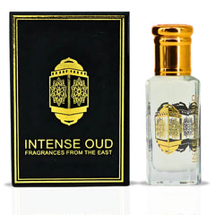 Vanilla Rose Perfume Oil 12ML (0.40 OZ) With Black Gift Box By Intense Oud | Turkish Rose & Creamy Vanilla With A Musky Base. - Intense Oud
