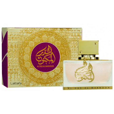 Al Dur Al Maknoon Gold EDP - 100ML(3.4oz) by Lattafa - Intense oud