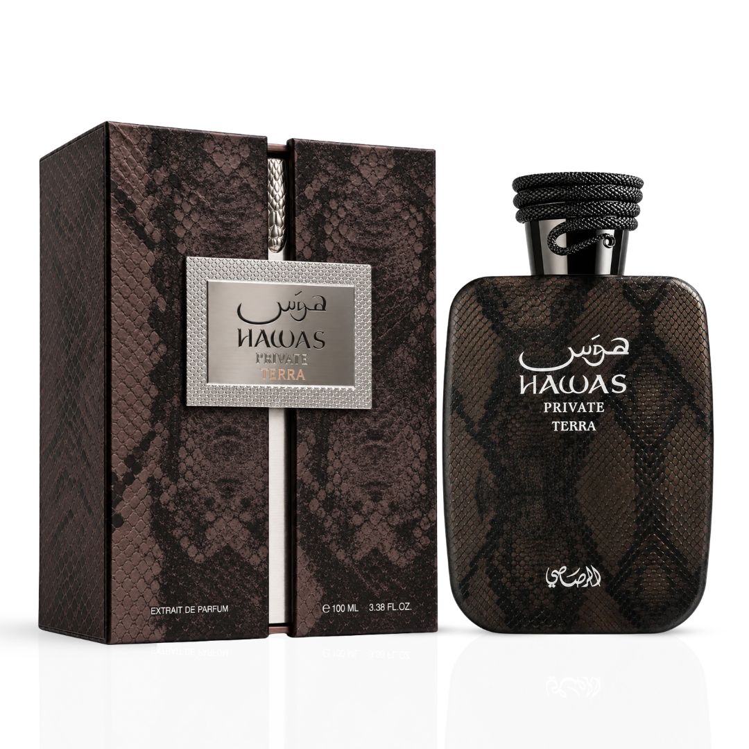 Hawas Private Terra Extrait De Parfum Spray 100ml (3.38 oz) by Rasasi