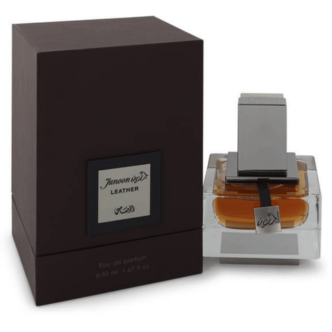Junoon Leather for Men EDP - 50 ML (1.7 oz) by Rasasi - Intense oud
