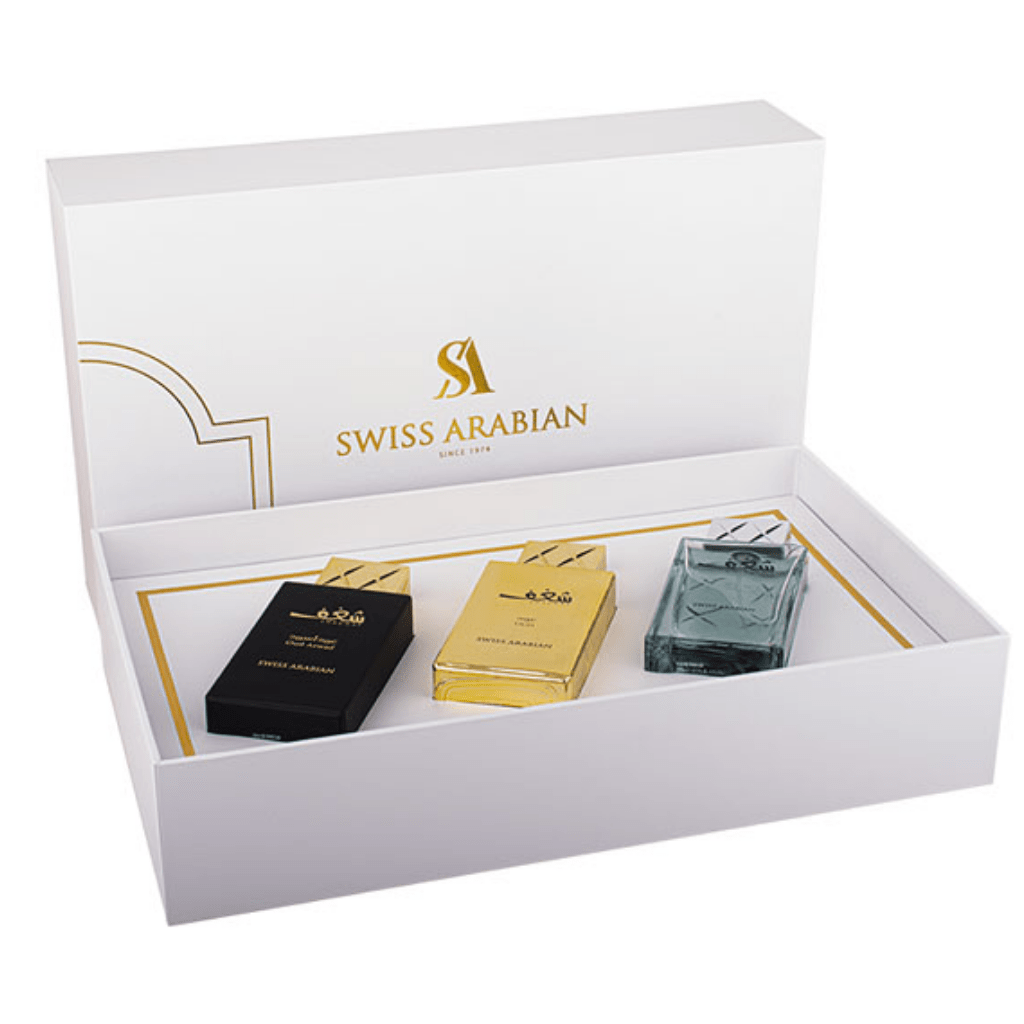 Shaghaf for Men Collection (3 Piece) by Swiss Arabian - Intense oud