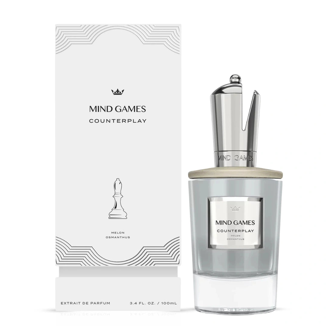 Counterplay Extrait de Parfum 100ml by Mind Games, elegant EDP bottle with sleek design for this luxurious parfum.