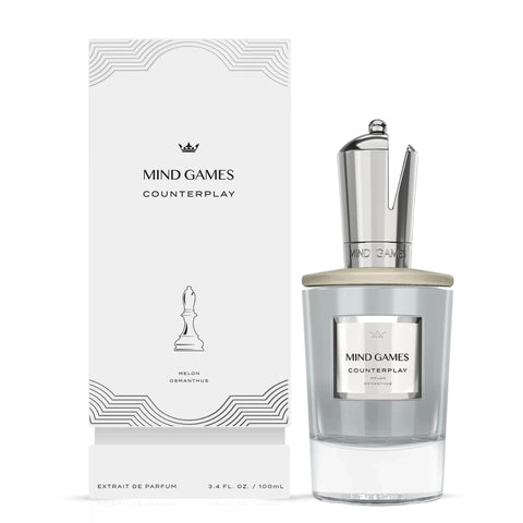 Counterplay Extrait de Parfum 100ml by Mind Games, elegant EDP bottle with sleek design for this luxurious parfum.