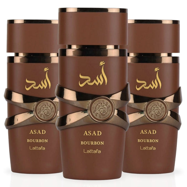 にこ　Lattafa Asad Bourbon 100ml Lattafa Asad Bourbon EDP For Him / Her 100 ml / 3.4 Fl.oz