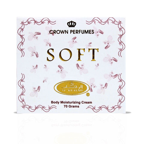 Soft Moisturizing Body Cream 70GMS By Al Rehab | Intensely Moisturizing, Softening, Restores Dry Skin, Fruity - Floral Fragrance. - Intense Oud
