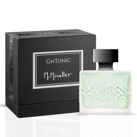 M. Micallef GNTonic Eau De Parfum Spray 100ml bottle shown with elegant packaging and sleek design.