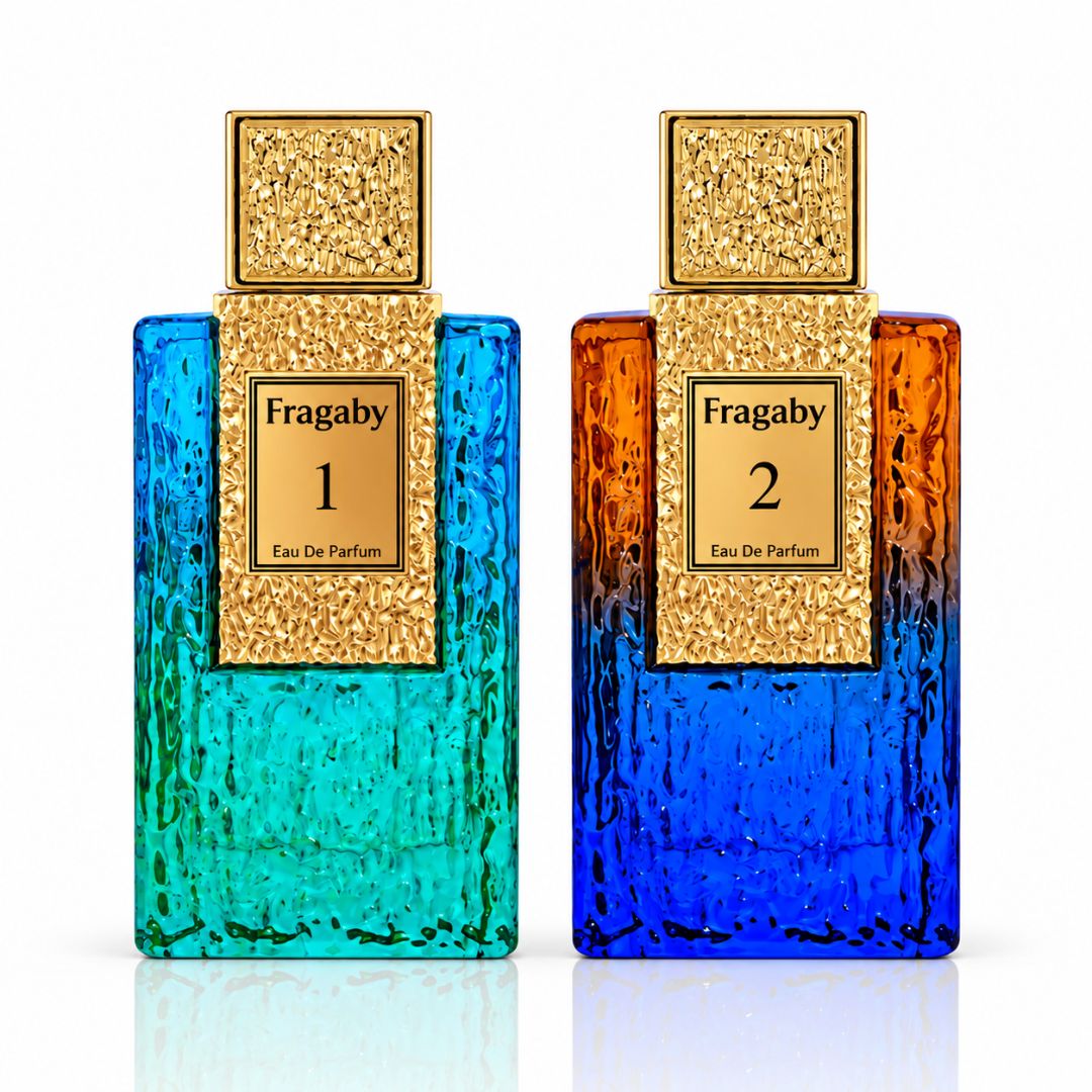 Fragaby I & II Eau de Parfum Sprays 100ml (3.4 oz) by Risala Elite (Bundle)