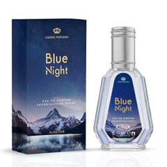 Blue Night Eau De Parfum Spray 50ML (1.7 OZ) By Al Rehab | A Fresh Citrus Burst Followed By Calming Lavender & A Woody Base. - Intense Oud