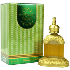 Amber Ood Perfume Oil - 14 ML by Rasasi - Intense oud