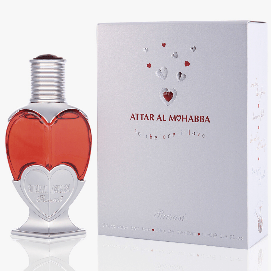 Attar Al Mohabba Women EDP-45ml by Rasasi - Intense oud