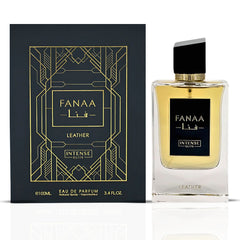 FANAA Leather for Men EDP - Eau De Parfum 100 ML (3.4 Oz) I By Intense Elite - Intense Oud