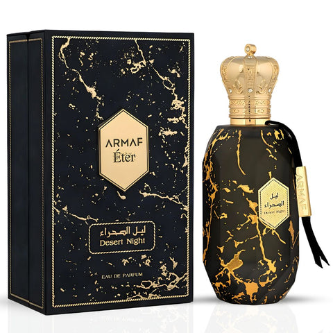 Armaf Eter Desert Night Eau De Parfum Spray 100ML (3.4 OZ) By Armaf | A Bold & Complex Fragrance, Blending Citrus, Spice, Woods With A Touch Of Sweetness For A Sophisticated Allure. - Intense Oud
