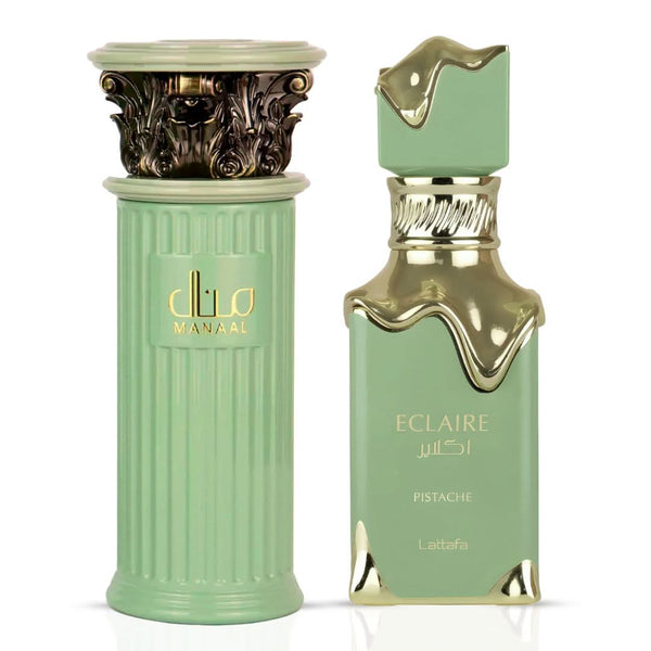 MANAAL lattafa 香水 Manaal by Ard Al Zaafaran & Eclaire Pistache by Lattafa - Eau de Parfu