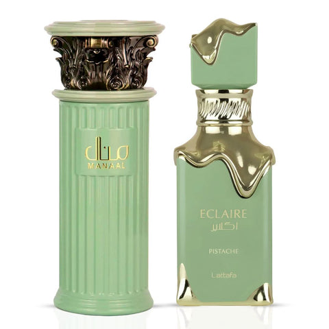 MANAAL lattafa 香水 Manaal by Ard Al Zaafaran & Eclaire Pistache by Lattafa - Eau de Parfu