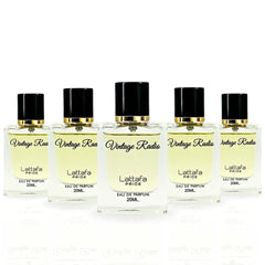 Vintage Radio EDP Spray 20ML (0.6 OZ) By Lattafa Pride | Luxurious Fragrance Miniatures. (PACK OF 5) - Intense Oud