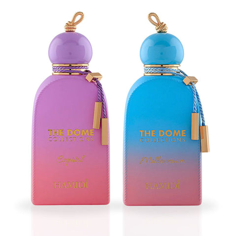 The Dome Capitol & The Dome Millennium - EDP Sprays 100ML (3.4OZ) By Hamidi | Indulge in the Timeless Beauty of This Modern Era Fragrances. (MYSTIC BUNDLE) - Intense Oud