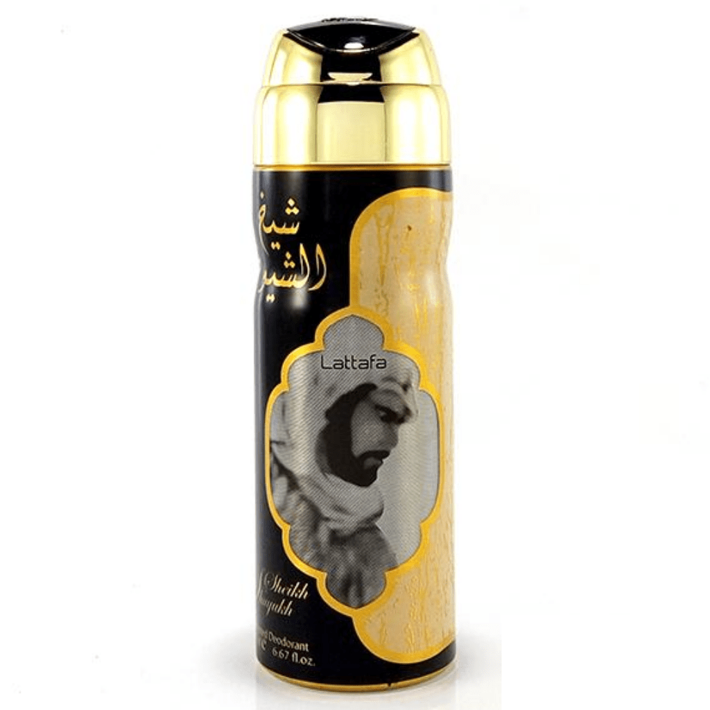 Sheikh Al Shuyukh Luxe Deodorant - 200ML by Lattafa - Intense oud
