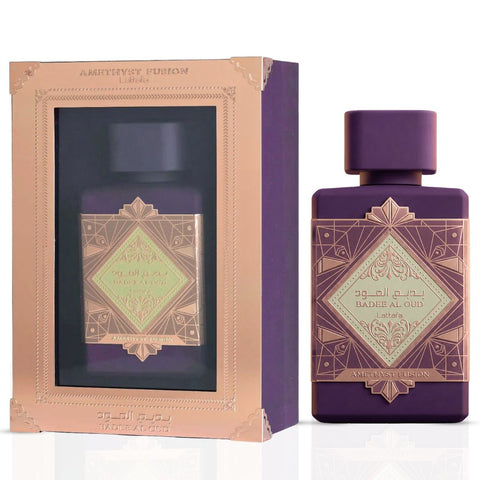 Bade'e Al Oud Amethyst Fusion Eau de Parfum Spray 100ml (3.4 oz) by Lattafa